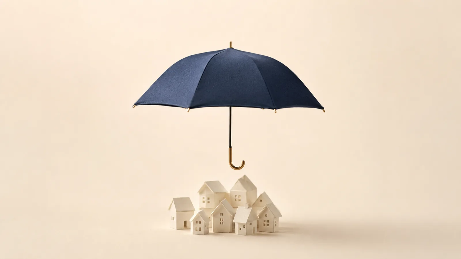 An umbrella held steady against the rain, compliance protection